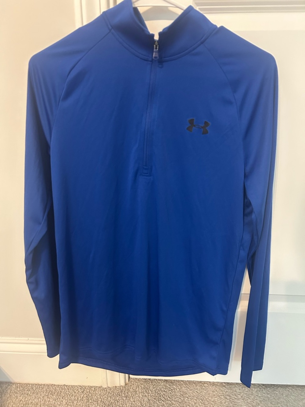 Under Armour Royal Blue Quarter-Zip Training Top